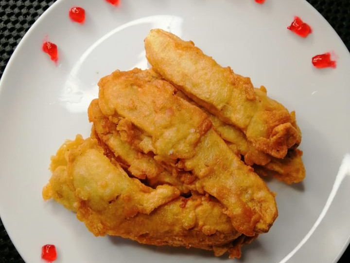 Resep Pisang goreng crispy Anti Gagal