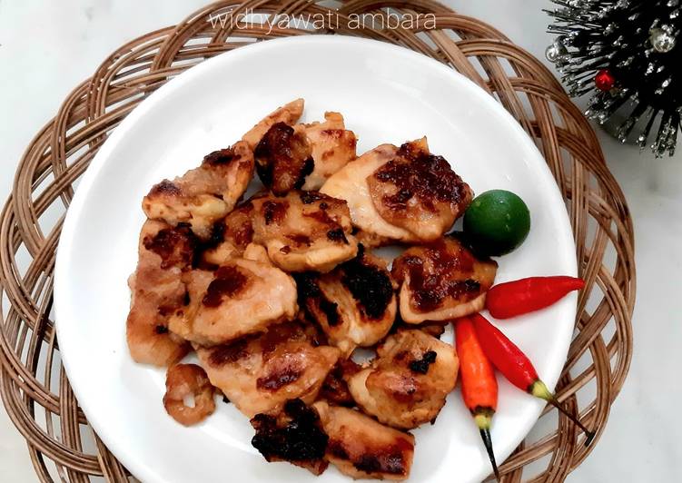 Resep Ayam Bakar Madu (teflon), Enak Banget