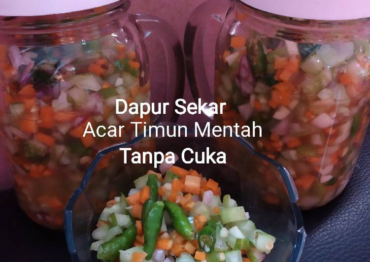 Resep Acar Timun Mentah Tanpa Cuka oleh SEKARRADUHIN Cookpad