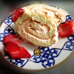 Swiss Roll Cake A picture of Swiss Roll Cake.