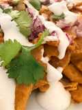 Chilaquiles de zanahoria