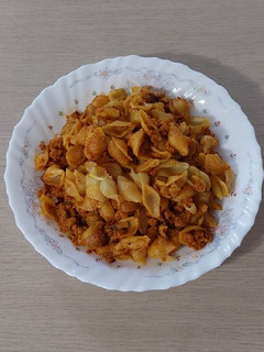 عکسی از دستور ماکارونی با سویا