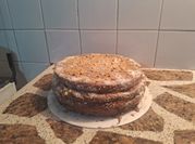 Una foto de chocolate cobertura de frutilla