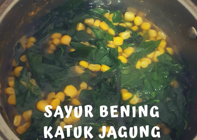 Sayur Bening Katuk Jagung