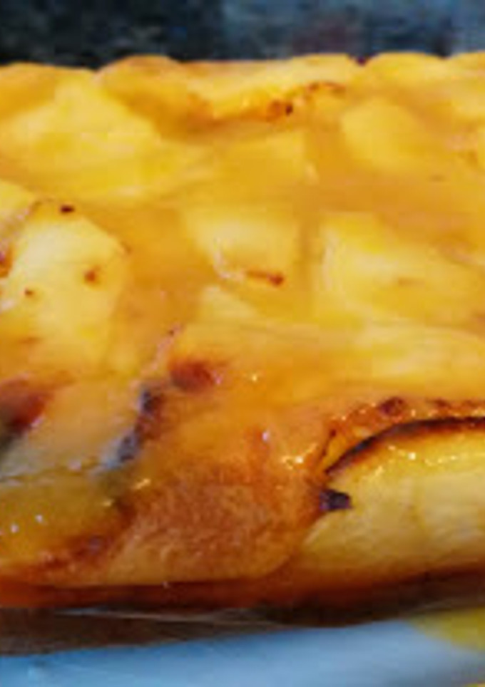 Una foto de Tarta de queso caramelizada light