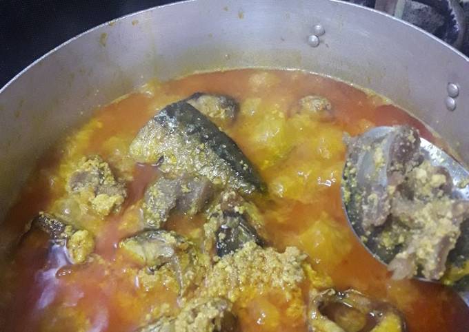 Easiest Way to Prepare Favorite Egusi soup with oziza leaf