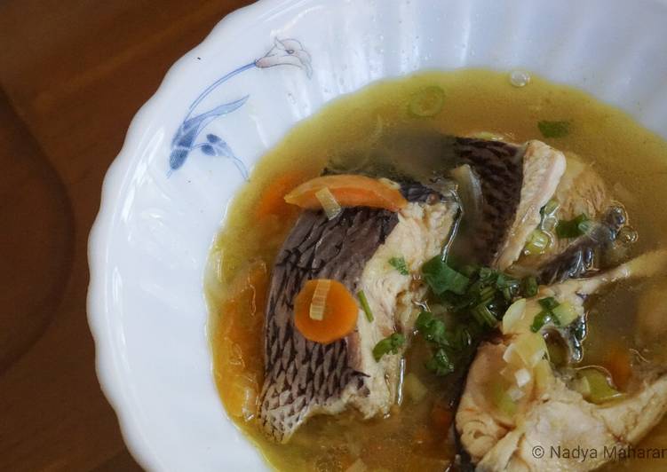 Cara Gampang Membuat Sup Ikan Nila, Enak Banget