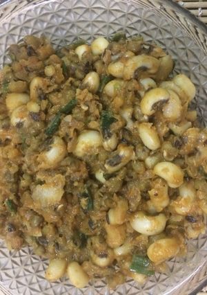 A picture of Lobia moong Sabji.