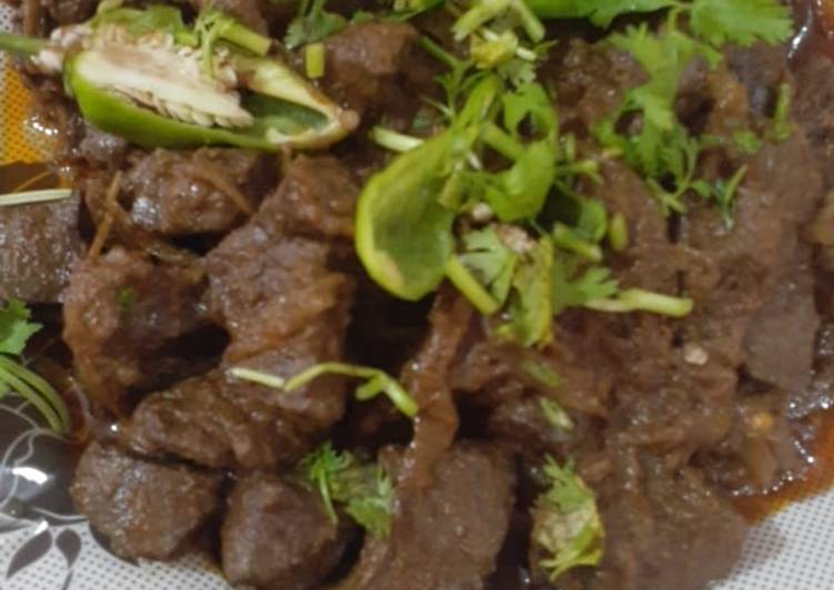 Recipe of Perfect Beef Kaleji