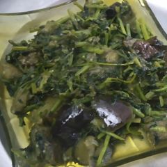 Methi with brinjal A picture of Methi with brinjal.