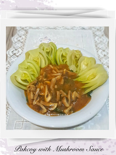 Foto resep Pakcoy Saus Jamur