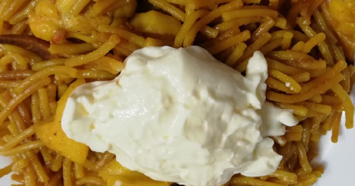Gibia Fideo Seco Con Pulpo, Gibia O Calamar Receta de angie - Cookpad