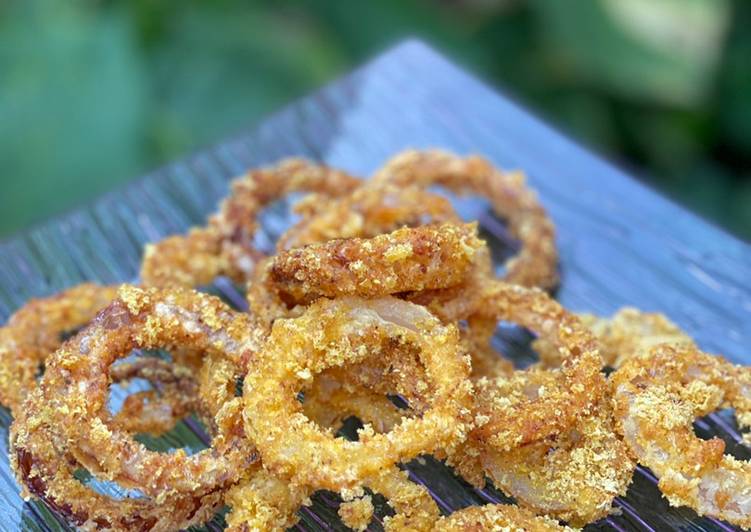 Potato stick onion rings