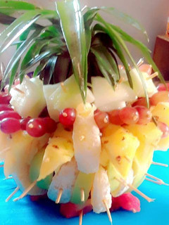 A picture of Fruit salad.
