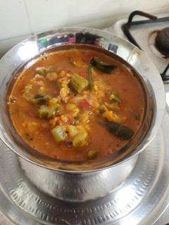 பீர்க்கங்காய் சாம்பார் (Peerkankaai sambar recipe in tamil) செய்முறை முக்கிய புகைப்படம்
