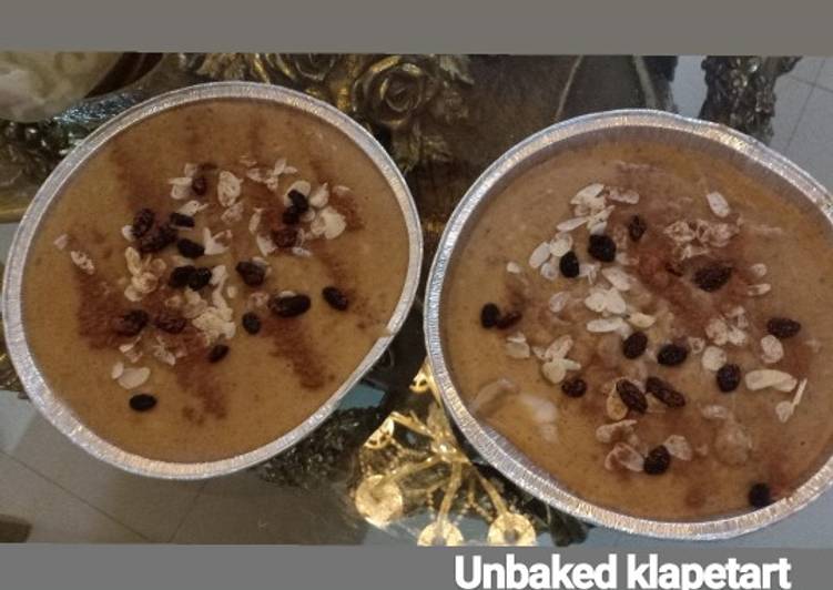 Unbaked klapetart