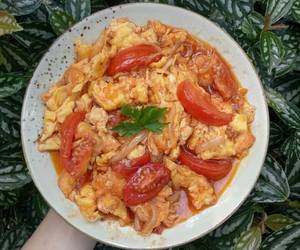 Fresh Membuat OrakArik Telur Tomat Lezat Mantap