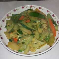 รูปของ Tumis sayur seadanya