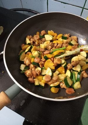 Foto resep Chicken Paprika Stir Fry