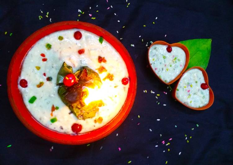 Steps to Make Award-winning Angaari Pan Phirni