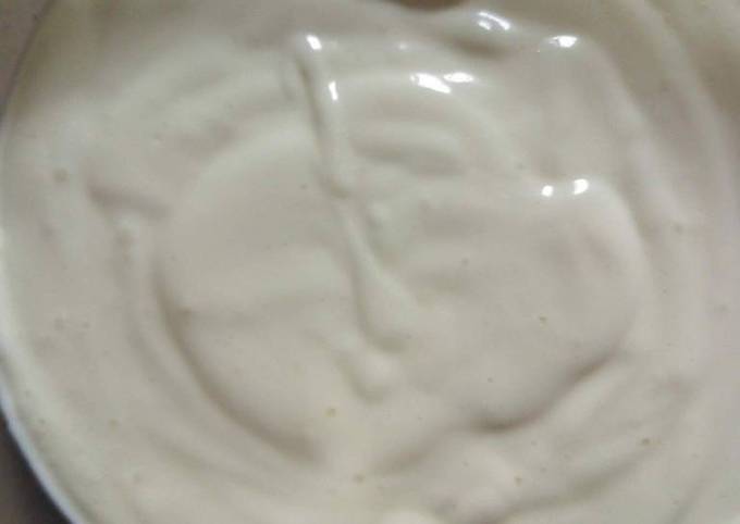 Home made mayonnaise