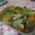 Sup ayam sederhana ala anak kosan