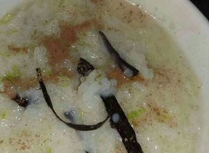 Una foto de Arroz con leche hondureño