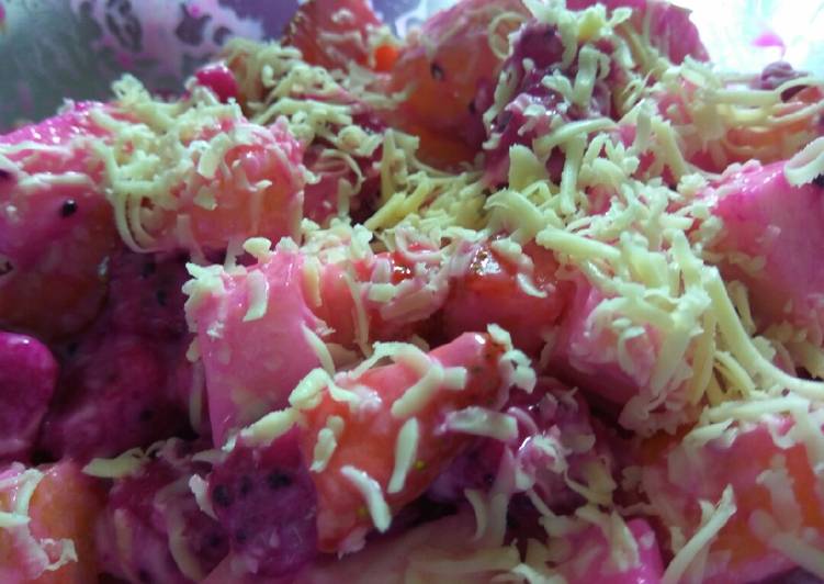 Resep Salad Buah Murah Meriah | Cara Masak Salad Buah Murah Meriah Yang Enak Dan Lezat