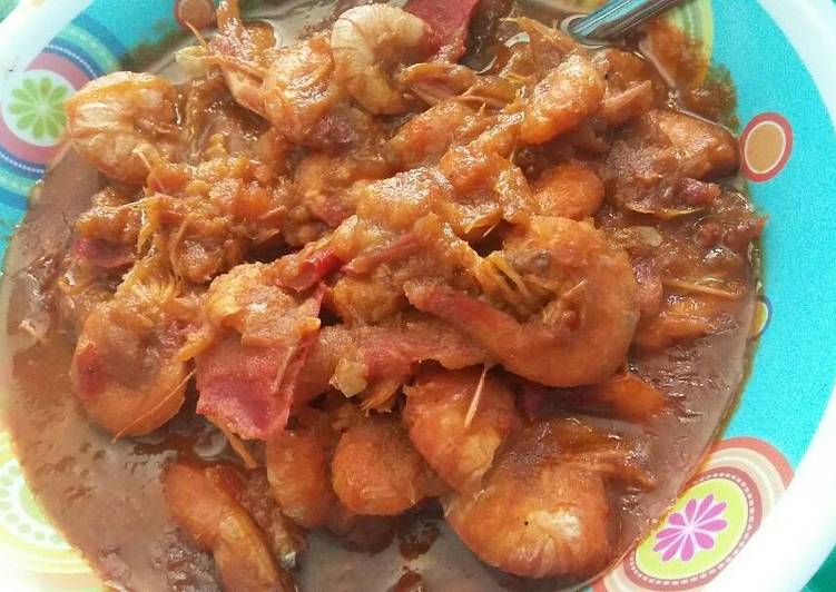 Resep Udang asam manis pedas, Lezat Sekali