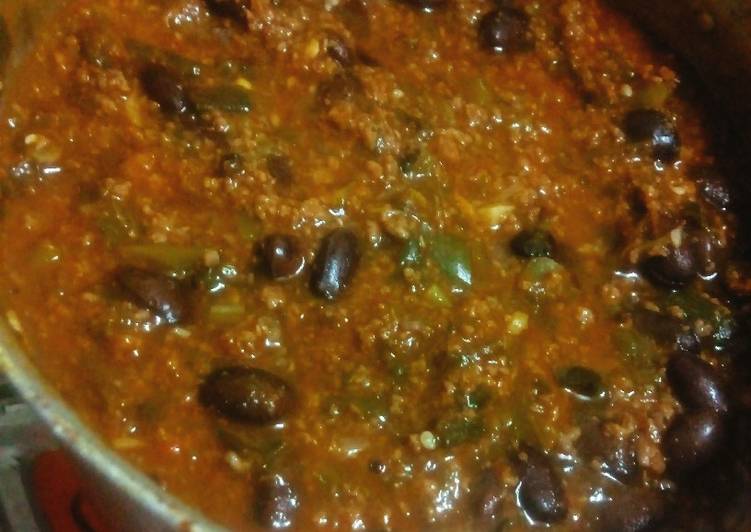 Easiest Way to Prepare Any-night-of-the-week Njahi Chili Con Carne