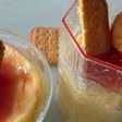 Mug cake de tarta de queso