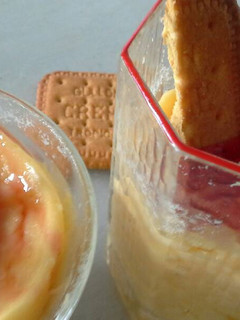 Una foto de Mug cake de tarta de queso