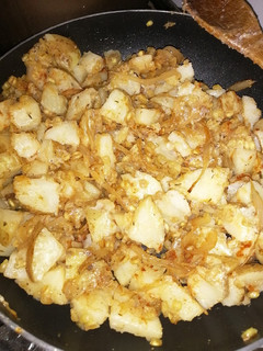 Una foto de Papas con mote