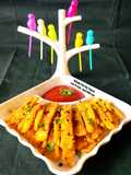 Spicy & Tangy Pumpkin French Fries - Desi Chatpata Swad Munchies