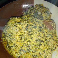 A picture of Egusi soup.