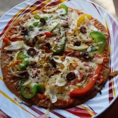 A picture of Homemade Farmhouse Pizza.