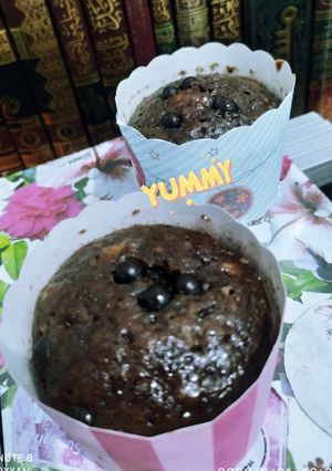 Foto resep Muffin coklat pisang kepok