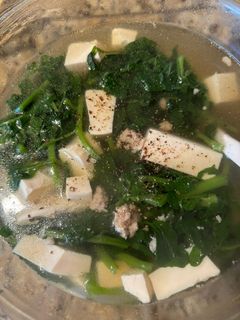 Hình của món Canh cải xoong.