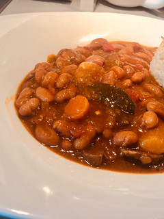 Una foto de Judías pintas con arroz en olla rápida