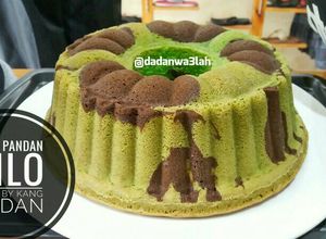 Foto resep Bolu Pandan HiLo (#BeraniBaking)