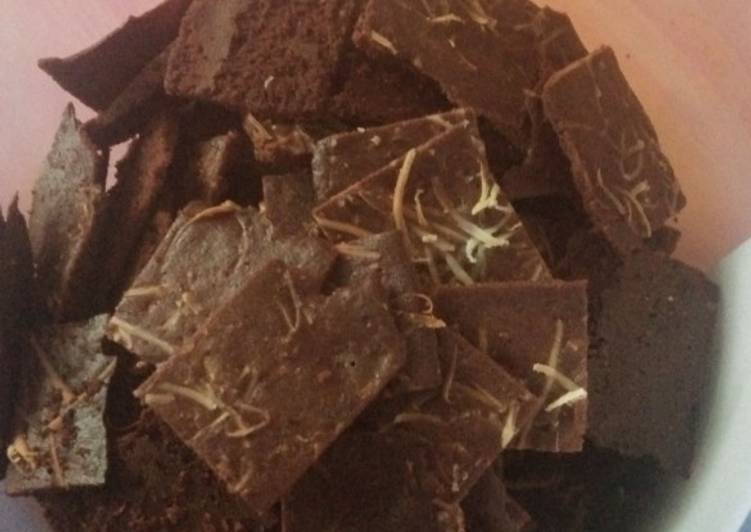 Resep Keripik brownies, Sempurna