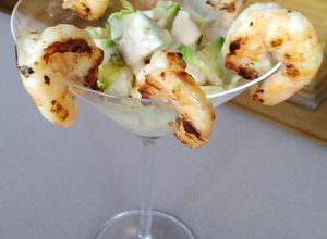 Una foto de Cocktail de langostinos