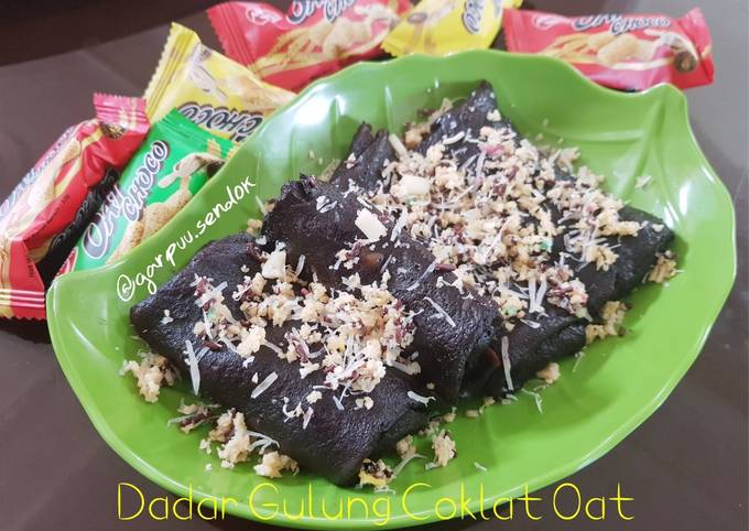 15. Dadar Gulung Coklat Oat