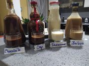 Una foto de como hacer ponche crema