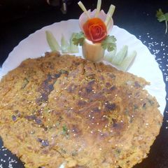 A picture of Dhapde paratha.