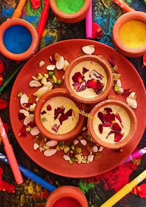 A picture of Rose Thandai.
