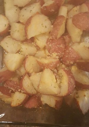 Una foto de Papitas al horno