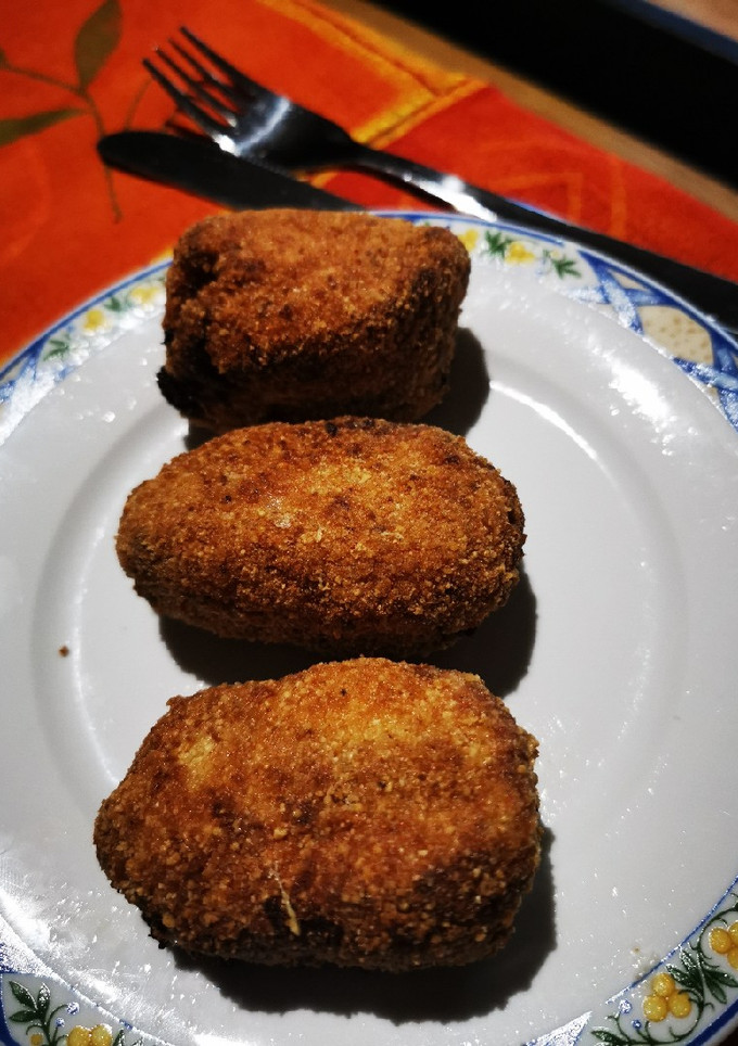 Una foto de Croquetones queso y cebolla caramelizada free gluten