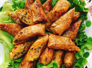 Hình của món Nem rán.