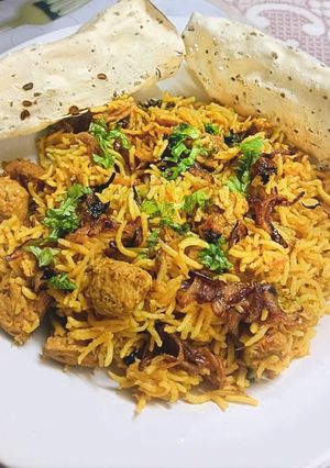 A picture of Soya Pulao.